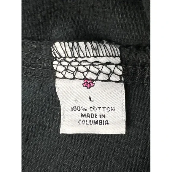 Nilla Shields Pants Floral Print Cotton Psychedelic Hippie Boho 70's Vibe ~LARGE - Picture 5 of 12